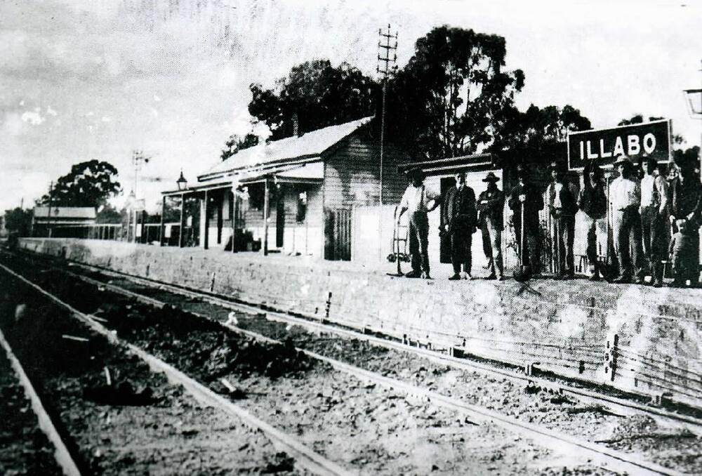 ILLABO INFLUX: The first railway station in Illabo. Picture: Contributed 