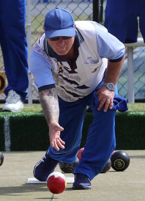 ON A ROLL: Bryan Purse and his teammates had a comfortable 30 to 18 victory for Junee Bowling Club. Picture: Contributed