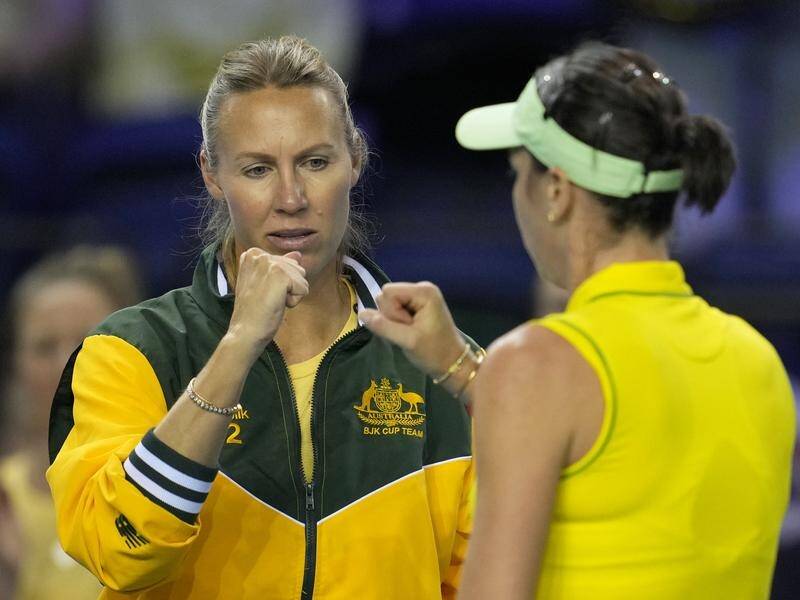 Team captain Alicia Molik could pay the price for her loyalty to Australia's BJK Cup squad. (AP PHOTO)